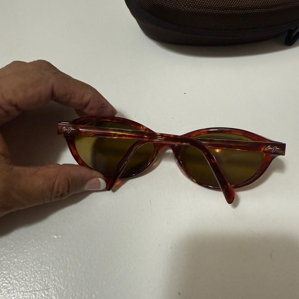 Maui MJ 125-10 Tortoiseshel Brown Polarized, Stylish Brown Sunglasses. Unisex - Picture 14 of 16
